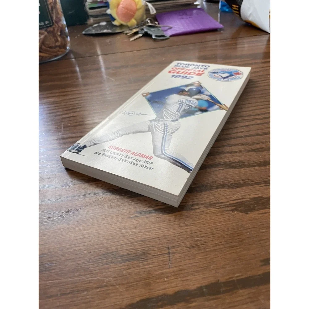 1992 Toronto Blue Jays‎ Official Guide Roberto Alomar MLB Baseball Book Vintage